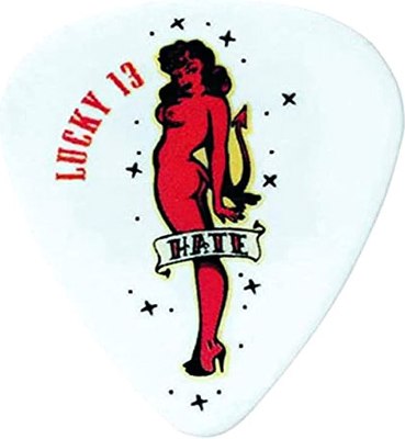 

Медиатор, L08R.60 Lucky 13 Hate Girl .60