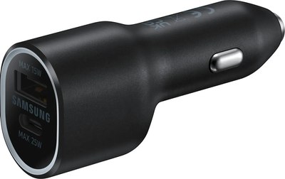 Адаптер питания автомобильный Samsung EP-L4020NBEGEU (черный) - 