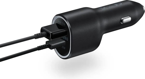 Адаптер питания автомобильный Samsung EP-L4020NBEGEU (черный)