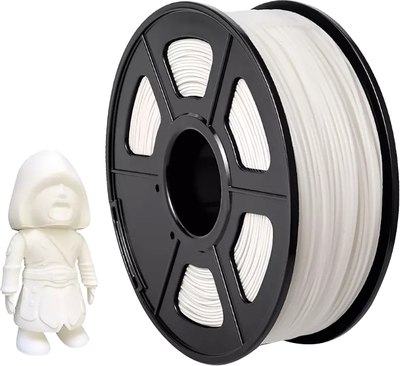 Пластик для 3D-печати NV Print NV-3D-ABS-WHITE (1.75мм, 1кг, белый) - 