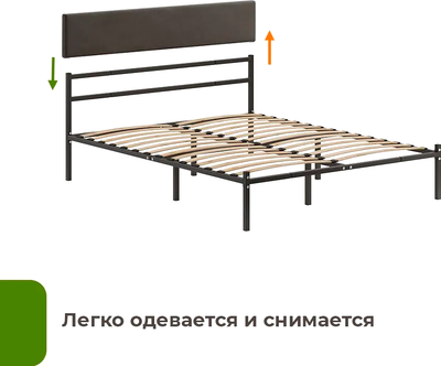 

Изголовье кровати, Лофт 80x200