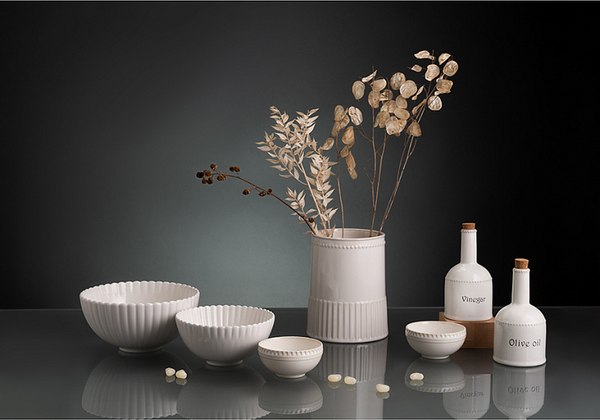 Набор салатников Tkano Kitchen Spirit TK22-TW_BW0002 (белый)