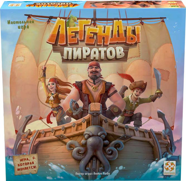 Настольная игра Стиль Жизни Легенды пиратов / УТ100031419