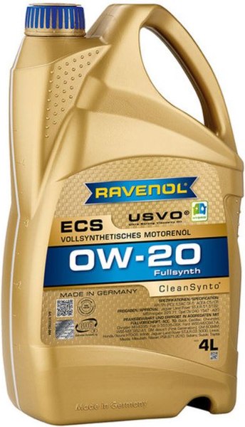 Моторное масло Ravenol Eco Synth ECS 0W20 / 1111102-004