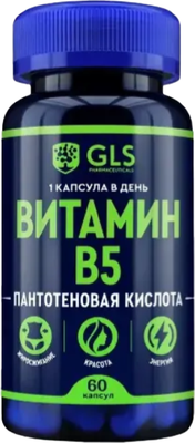 

Витамин, Витамин B5 №60