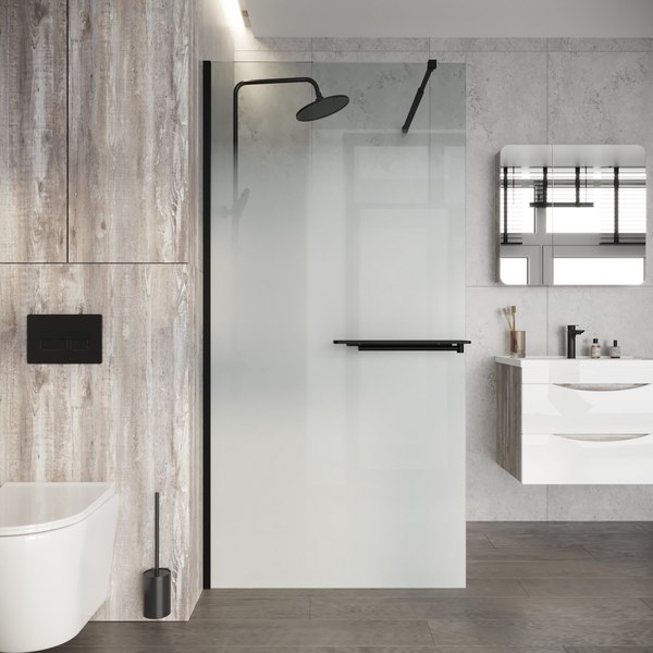Купить Душевая стенка Niagara Nova NG-582-10BLACK 100x200 в Солигорске