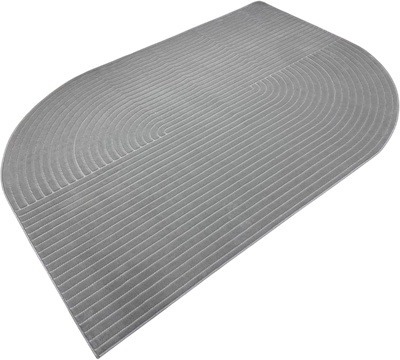 Ковер Radjab Carpet Сканди Сизаль Прямоугольник 10980A / 13031RK (1.4x2, Grey/Grey) - 