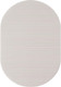 Коврик Radjab Carpet Сканди Сизаль Овал 10935A / 12193RK (0.8x1.5, Krem/Krem) -