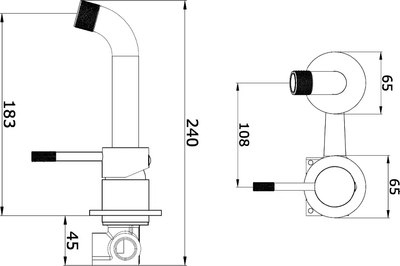 Смеситель Vieir V403513F