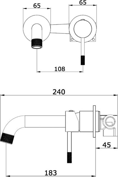 Смеситель Vieir V403513G