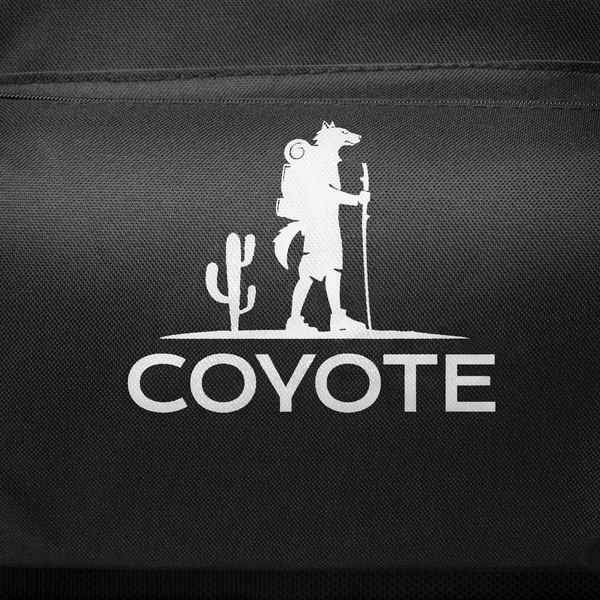 Кресло складное Coyote HYK001 (черный/серый)