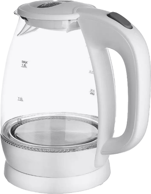 Электрочайник Brevio Glass Kettle BV8008 (белый) - 