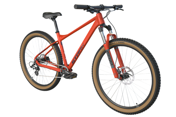 Велосипед STARK 25 Hunter 29.2 (XL/21, оранжевый матовый/грозовой)