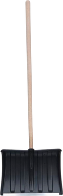 Лопата для уборки снега Агростройлидер №7 СНЕГ-01.20/компбезV (с планкой и черенком) -