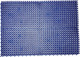 Коврик грязезащитный Пластизделие Из полиэтиленового модуля 40x56 (синий перламутр) - 