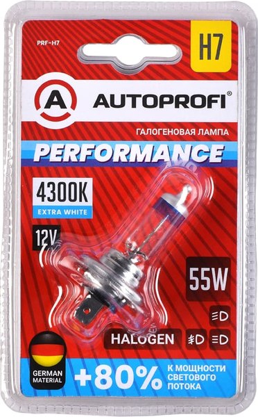Автомобильная лампа Autoprofi PRF-H7