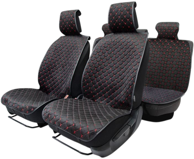 

Комплект чехлов для сидений, CUS-1015 BK/RD