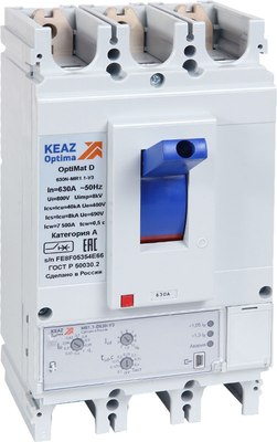 

Выключатель автоматический, OptiMat D630N-MR1.1-У3 / 321650