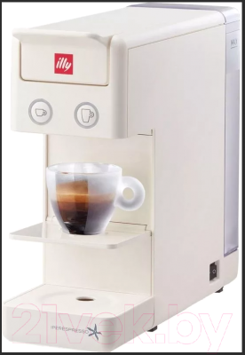 Капсульная кофеварка illy New Y3 E&C 60282 (белый)