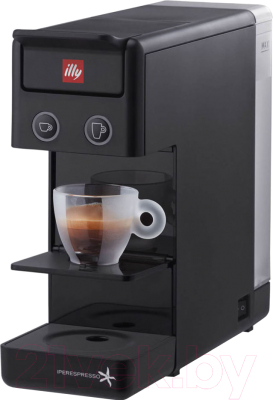 Капсульная кофеварка illy New Y3 E&C 60281 (черный)
