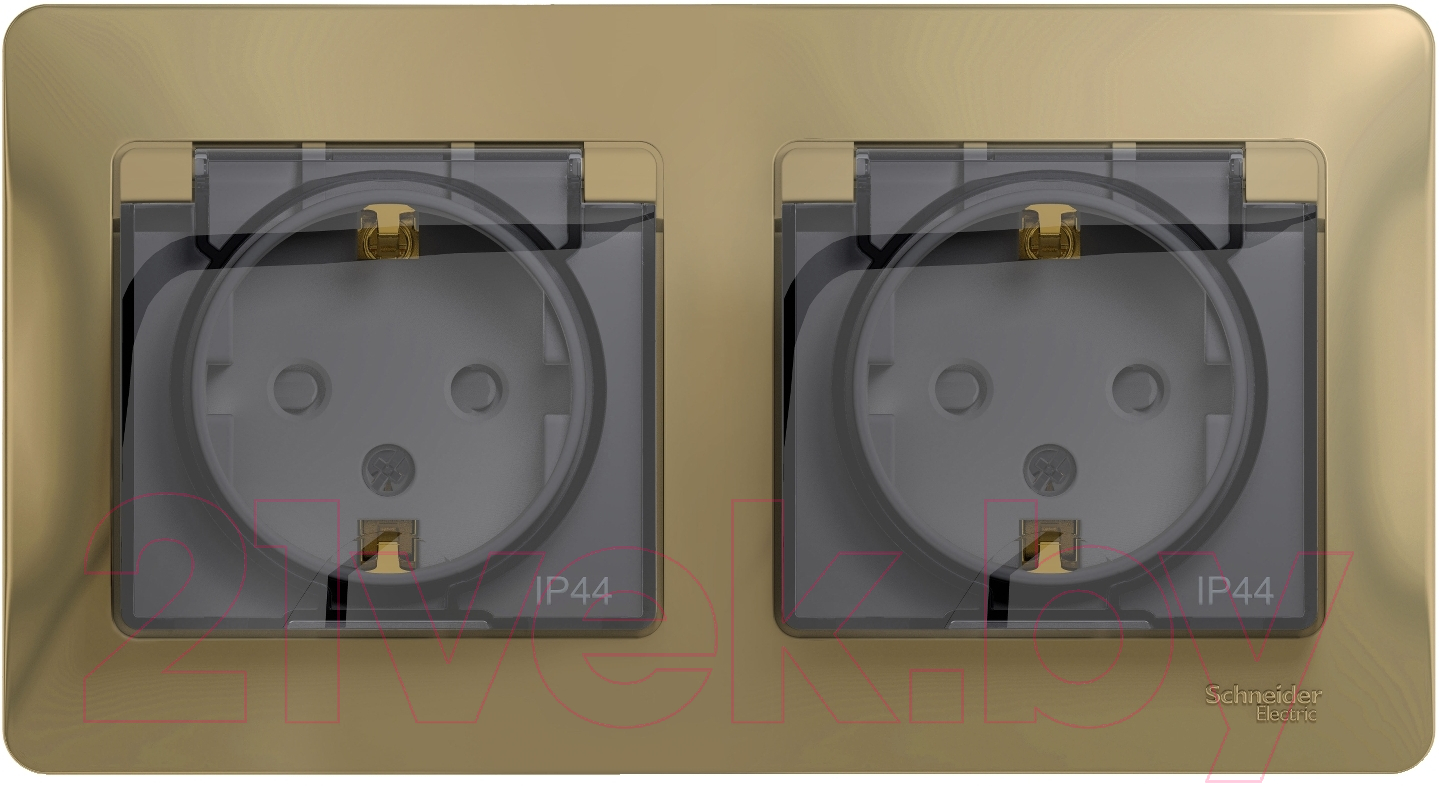 Розетка Systeme (Schneider) Electric Glossa GSL000447