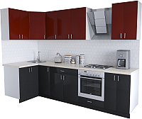 

Готовая кухня Хоум Лайн, Кристалл Люкс 1.2x2.9
