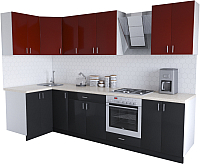 

Готовая кухня Хоум Лайн, Кристалл Люкс 1.2x3.0