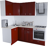 

Готовая кухня Хоум Лайн, Кристалл Люкс 1.2x2.1