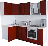 

Готовая кухня Хоум Лайн, Кристалл Люкс 1.2x2.3