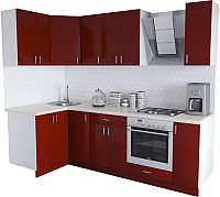 

Готовая кухня Хоум Лайн, Кристалл Люкс 1.2x2.5