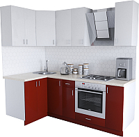 

Готовая кухня Хоум Лайн, Кристалл Люкс 1.2x2.2