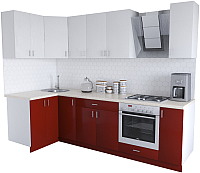 

Готовая кухня Хоум Лайн, Кристалл Люкс 1.2x2.7