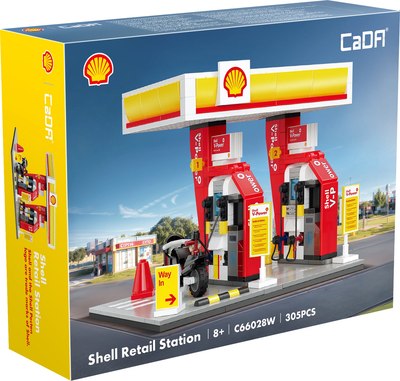 

Конструктор, Заправка Shell Retail Station / C66028W