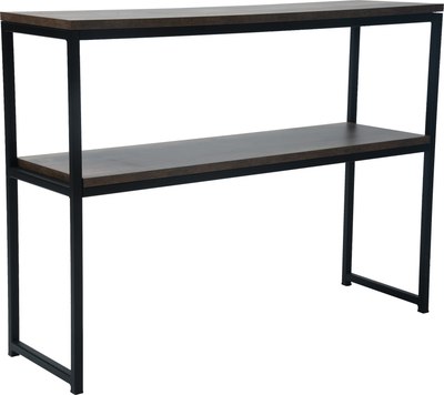 Консольный столик Allerd Rion 30x75 / 2060210300 (черный муар/австралийское дерево) - 