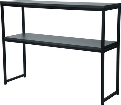 Консольный столик Allerd Rion 30x75 / 2060210700 (черный муар/металл бруклин) - 