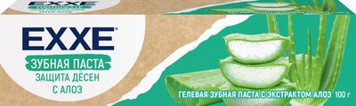 

Зубная паста, Защита десен с алоэ