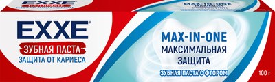 Зубная паста Exxe Максимальная защита от кариеса (100г) - 