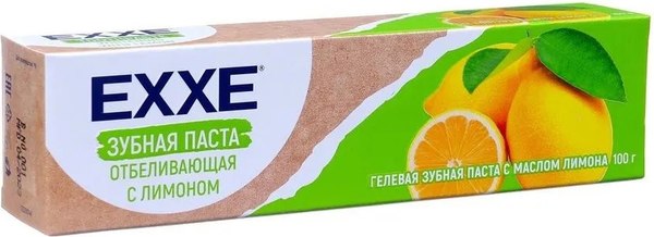 Зубная паста Exxe Отбеливающая с лимоном (100г)