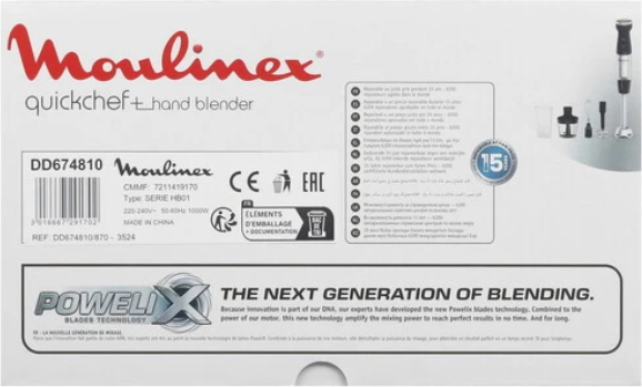 Блендер погружной Moulinex DD674810