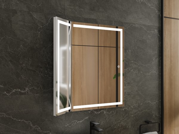 Купить Зеркало Style Line Лайт поворотное с LED-подсветкой 75x70 в Молодечно