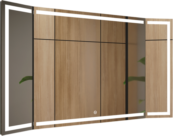 Зеркало Style Line Лайт поворотное с LED-подсветкой 120x70