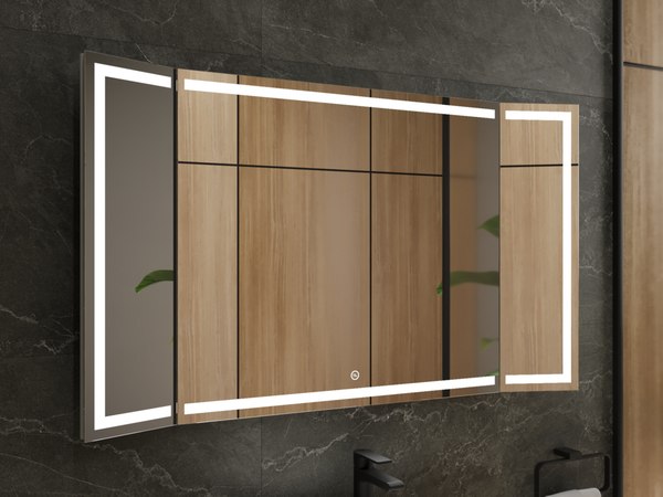 Купить Зеркало Style Line Лайт поворотное с LED-подсветкой 120x70 в Молодечно