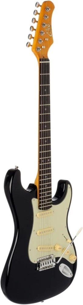 Электрогитара Eko S-300V Vintage Black — фото 4
