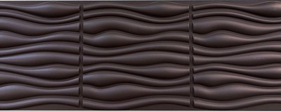 Панель ПВХ KMS Aqua 99x494 / S330-10-CM (кофе мокко) - 