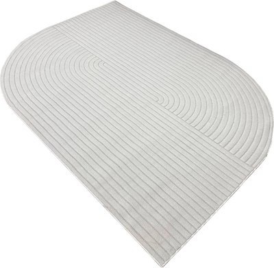 Ковер Radjab Carpet Сканди Сизаль Прямоугольник 10980A / 13058RK (3x4, Cream/Cream) - 
