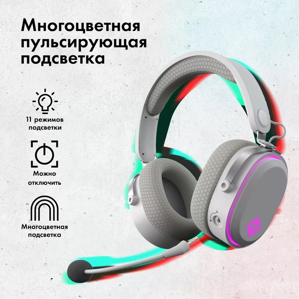 Наушники-гарнитура GMNG GG-HS405W (белый)