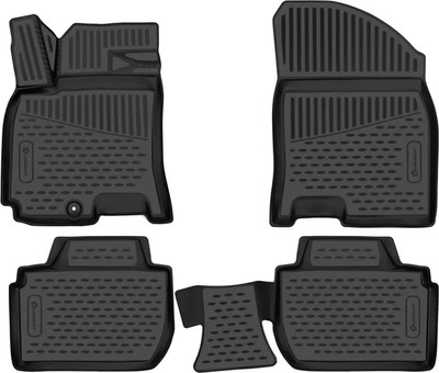 Комплект ковриков для авто ELEMENT ELEMENT3DAN0813210K для JAC T9 2024 (4шт) -