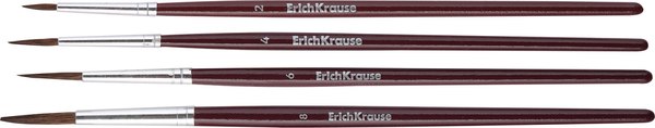 Набор кистей Erich Krause Road Beast / 62993 (4шт)