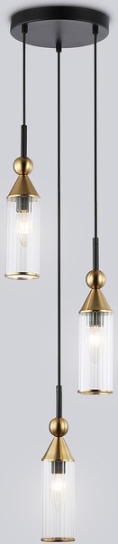 Люстра Ambrella LH55252/3 BK/BS/CL