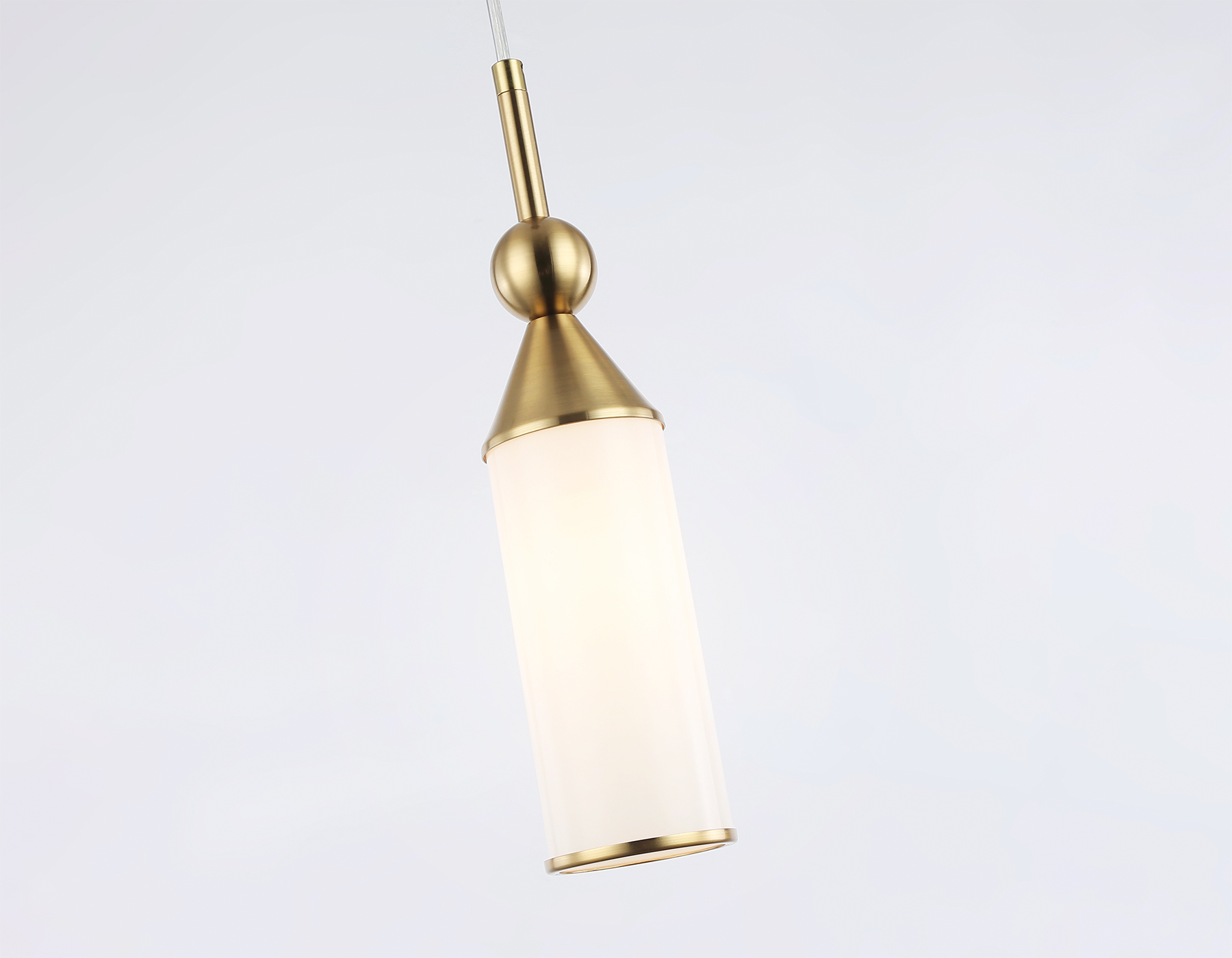 Потолочный светильник Ambrella LH55271 BS/FR (латунь/белый матовый) — фото 5